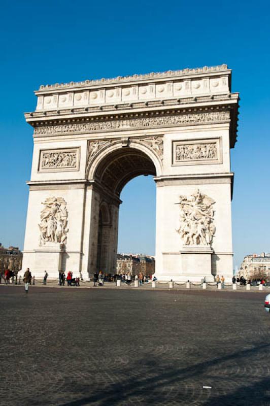 Arco de Triunfo, Paris, Francia, Europa Occidental