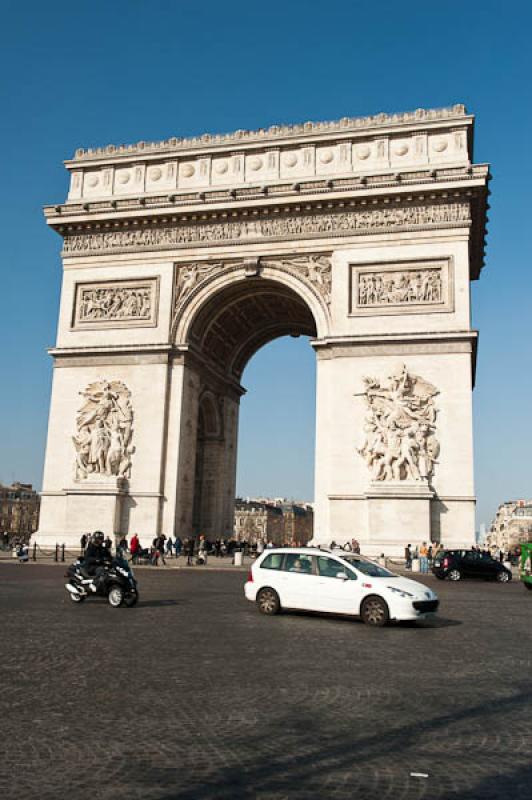 Arco de Triunfo, Paris, Francia, Europa Occidental