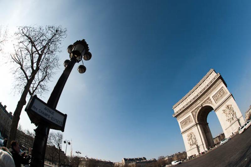 Arco de Triunfo, Paris, Francia, Europa Occidental