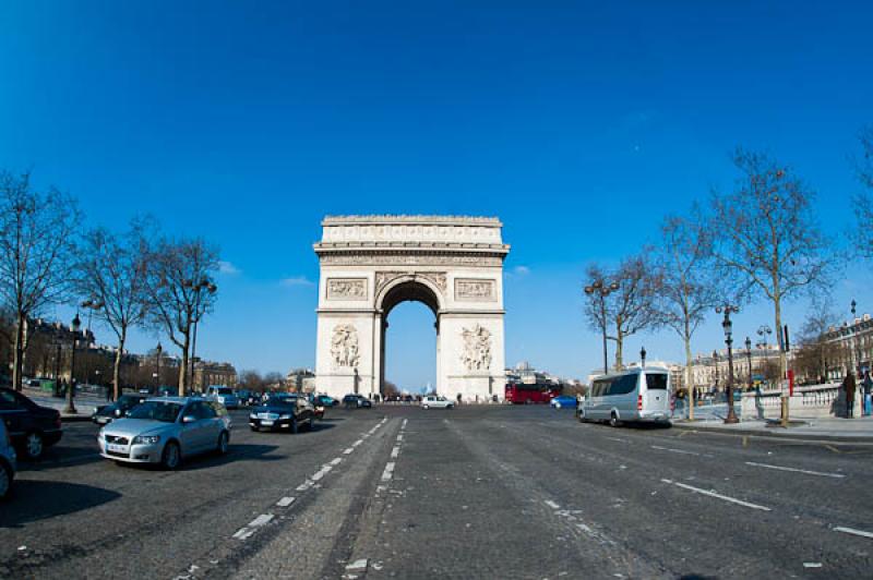 Arco de Triunfo, Paris, Francia, Europa Occidental