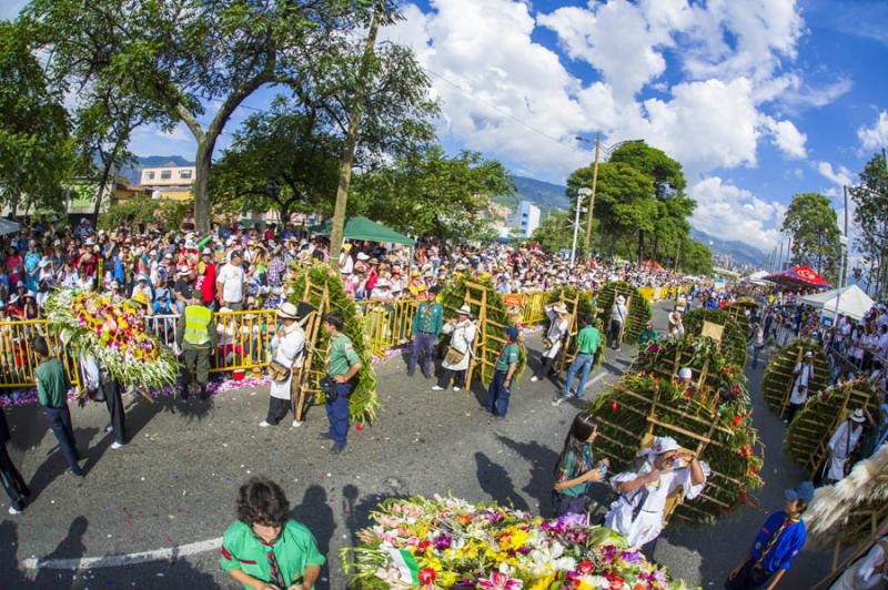 Desfile de Silleteros, Feria de las Flores, Medell...