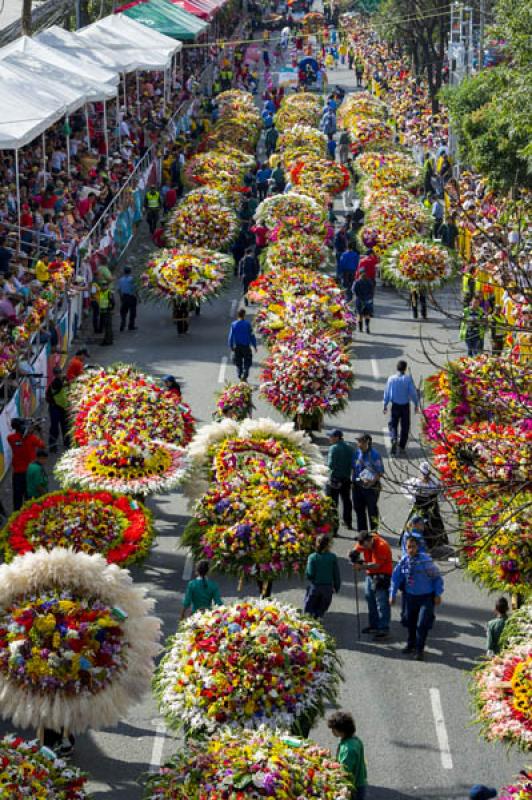 Desfile de Silleteros, Feria de las Flores, Medell...