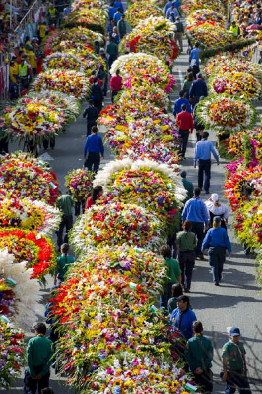 Desfile de Silleteros, Feria de las Flores, Medell...