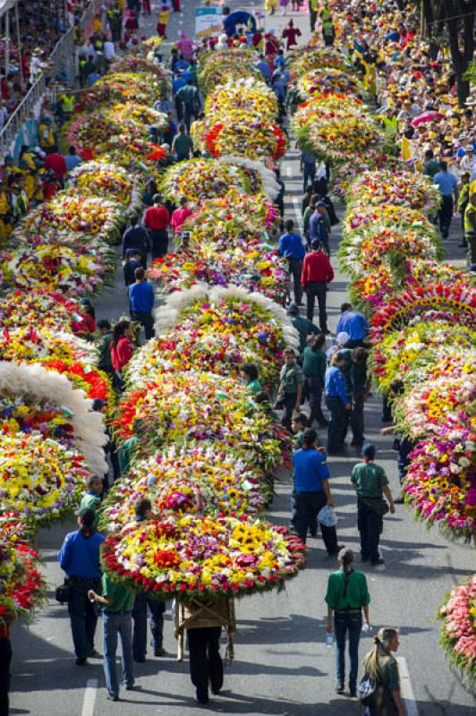 Desfile de Silleteros, Feria de las Flores, Medell...