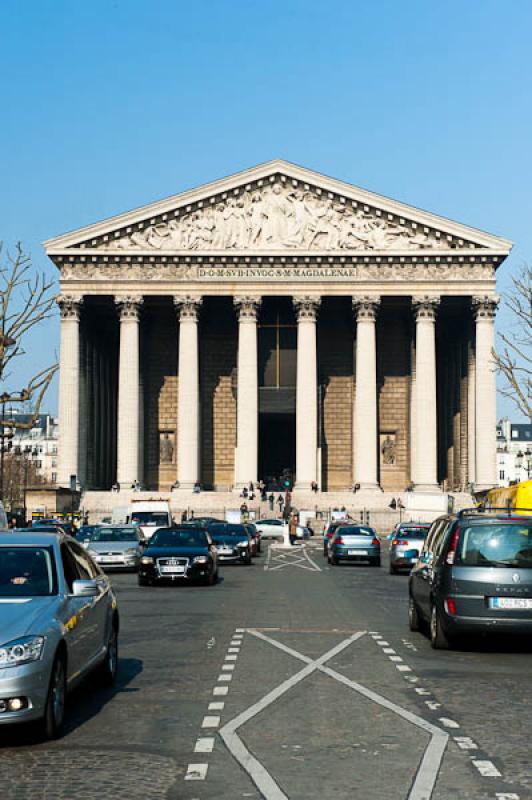 Iglesia de la Madeleine, Paris, Francia, Europa Oc...