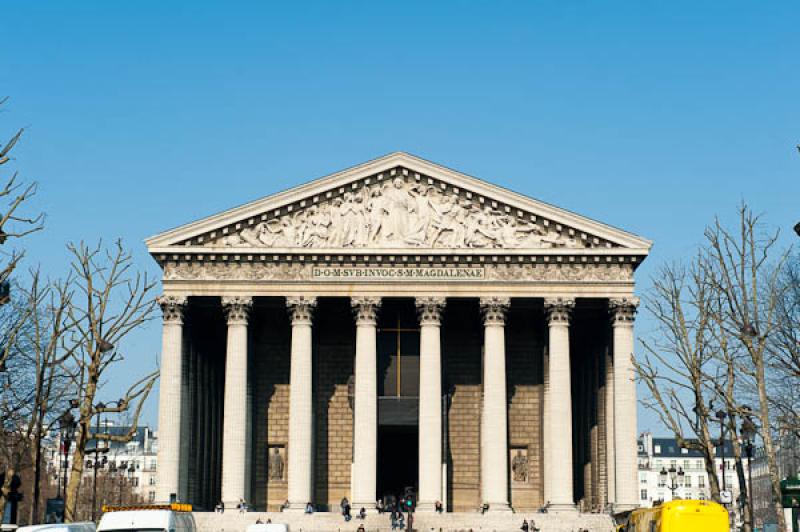 Iglesia de la Madeleine, Paris, Francia, Europa Oc...