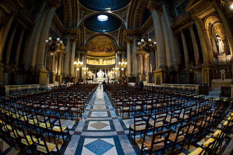 Iglesia de la Madeleine, Paris, Francia, Europa Oc...