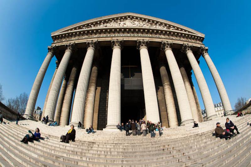 Iglesia de la Madeleine, Paris, Francia, Europa Oc...