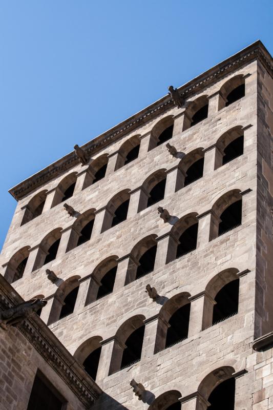 Torre del Rei Marti, Barcelona, Cataluña, España...