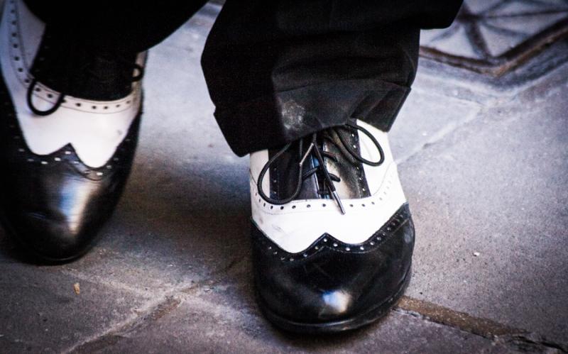 Zapatos de un Bailarin de Tango, Rambla, Barcelona...