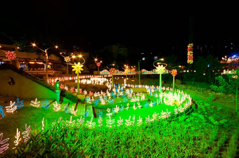 Parque Lineal La Presidenta, El Poblado, Medellin,...