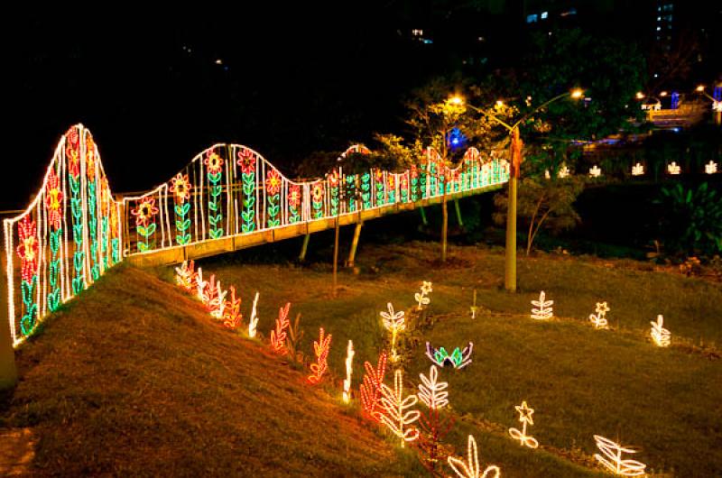 Parque Lineal La Presidenta, El Poblado, Medellin,...