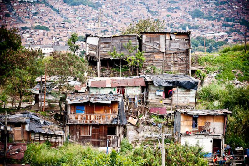 Barrio Santo Domingo, Medellin, Antioquia, Colombi...