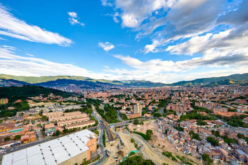 Panoramica de la Ciudad de Medellin, Antioquia, Co...