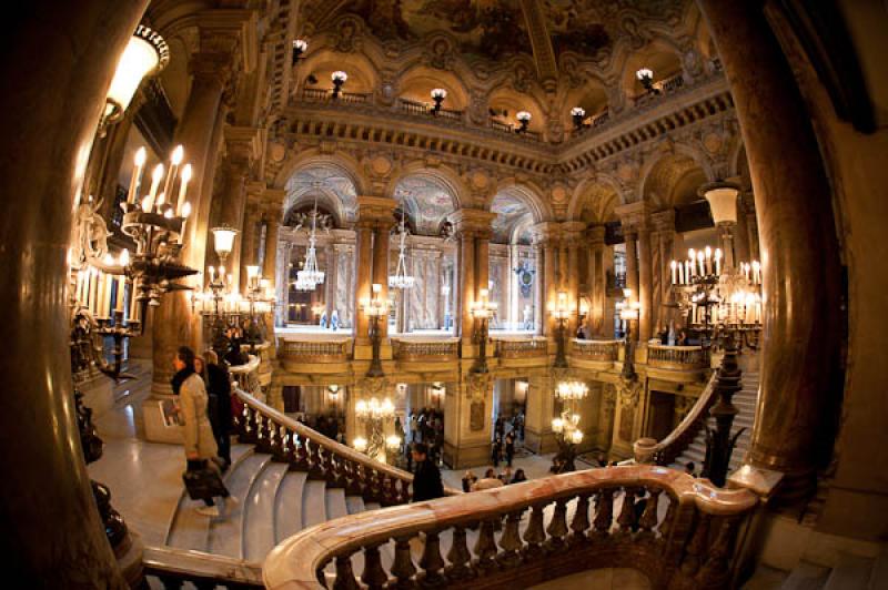 Opera Garnier, Opera de Paris, Paris, Francia, Eur...