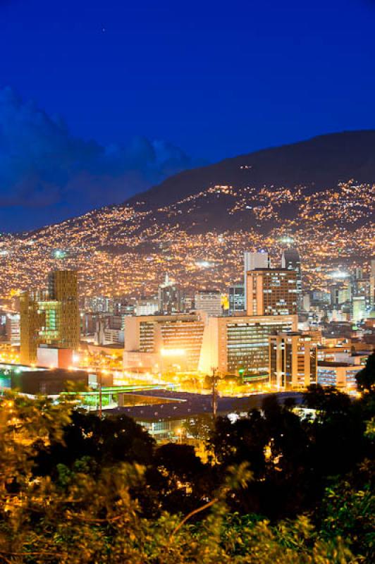 Panoramica de la Ciudad de Medellin, Antioquia, Co...