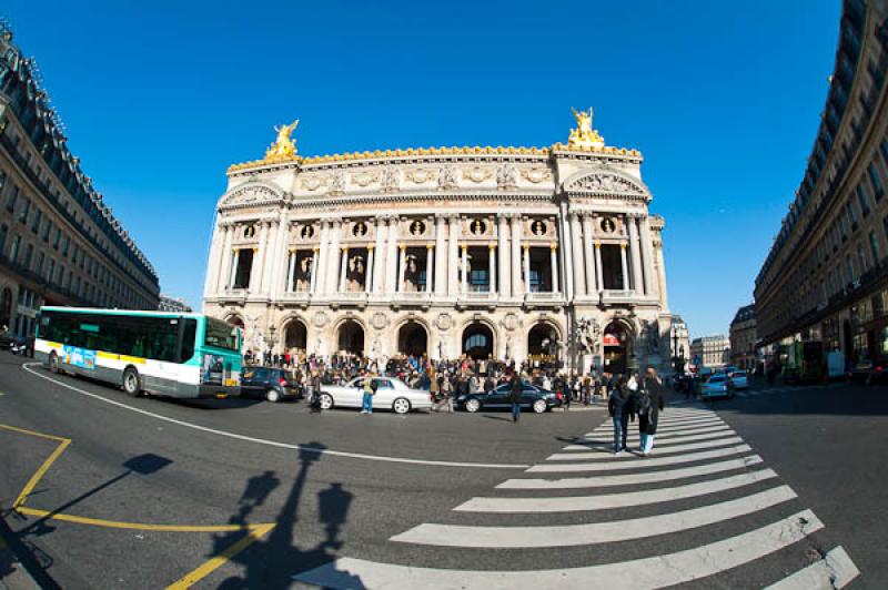 Opera Garnier, Opera de Paris, Paris, Francia, Eur...