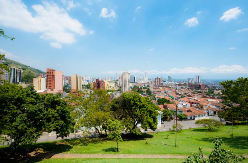 Panoramica de la Ciudad de Cali, Santiago de Cali,...