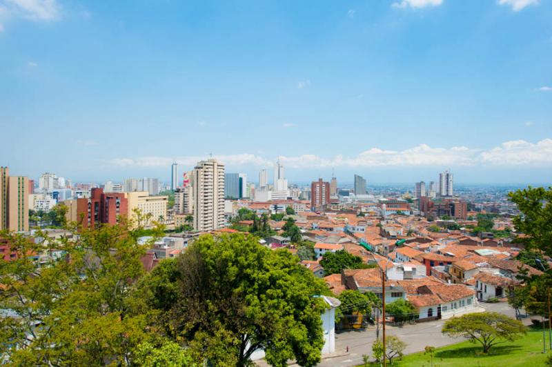 Panoramica de la Ciudad de Cali, Santiago de Cali,...