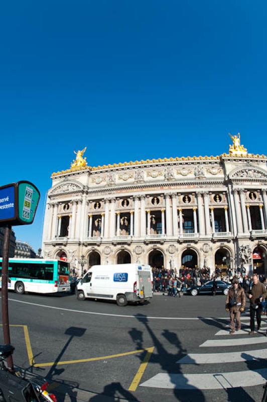 Opera Garnier, Opera de Paris, Paris, Francia, Eur...