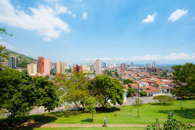 Panoramica de la Ciudad de Cali, Santiago de Cali,...