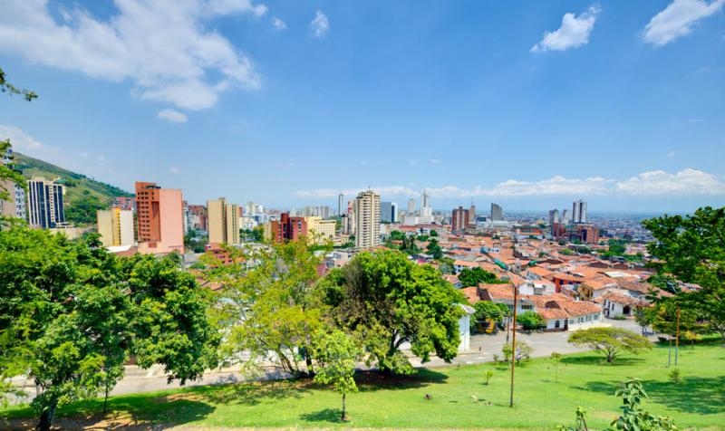 Panoramica de la Ciudad de Cali, Santiago de Cali,...