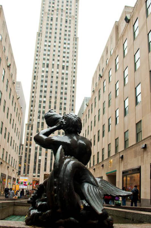 Rockefeller Center, Midtown, Manhattan, Nueva York...