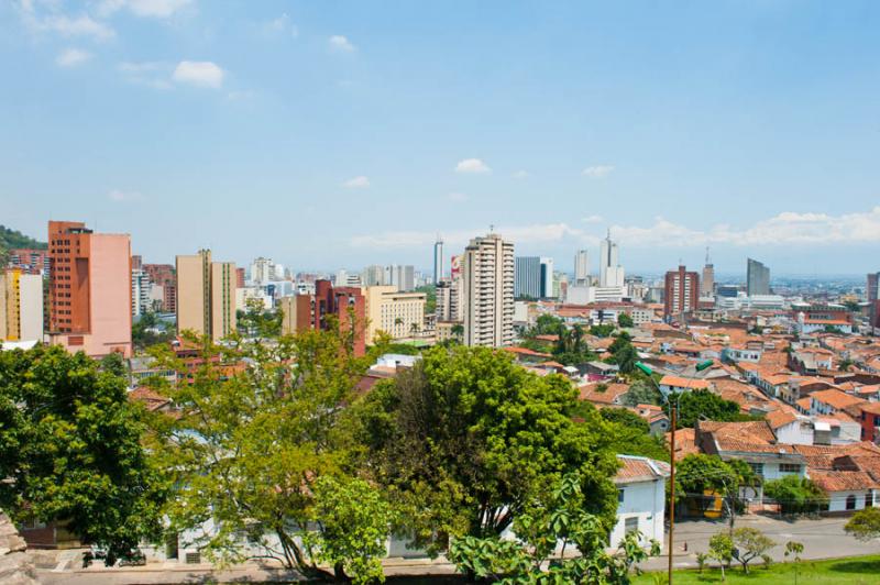 Panoramica de la Ciudad de Cali, Santiago de Cali,...