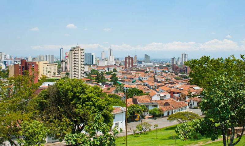 Panoramica de la Ciudad de Cali, Santiago de Cali,...