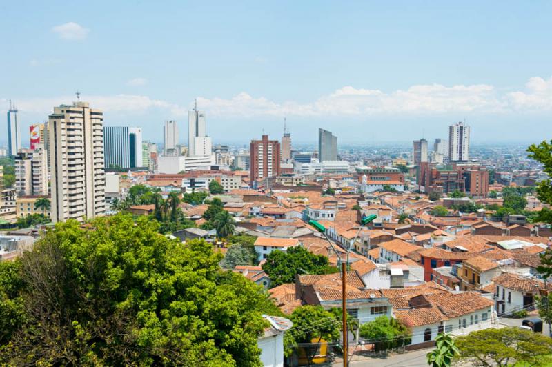 Panoramica de la Ciudad de Cali, Santiago de Cali,...