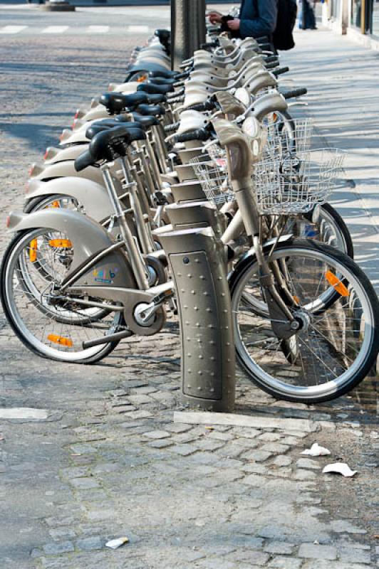 Velib, Paris, Francia, Europa Occidental