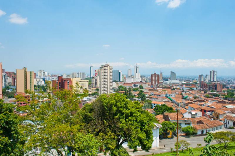 Panoramica de la Ciudad de Cali, Santiago de Cali,...