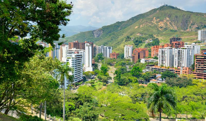 Panoramica de la Ciudad de Cali, Santiago de Cali,...