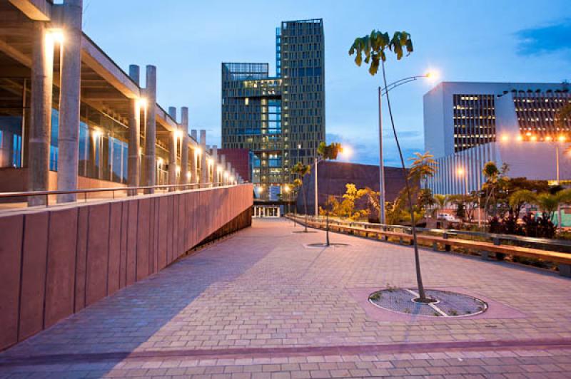 Plaza de La Libertad, Medellin, Antioquia, Colombi...