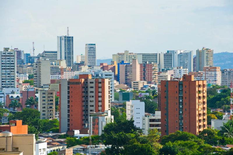 Panoramica de la Ciudad de Cali, Santiago de Cali,...