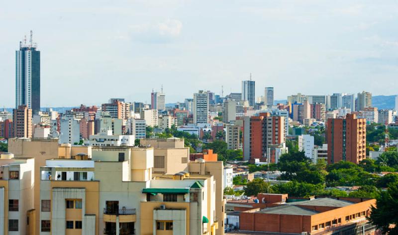 Panoramica de la Ciudad de Cali, Santiago de Cali,...