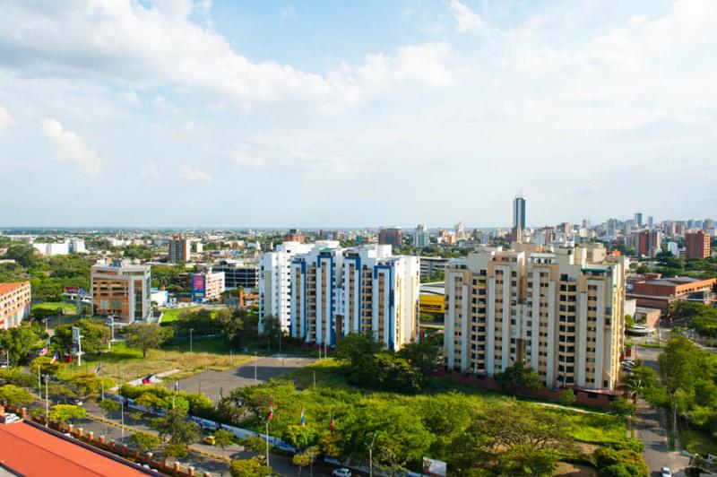 Panoramica de la Ciudad de Cali, Santiago de Cali,...