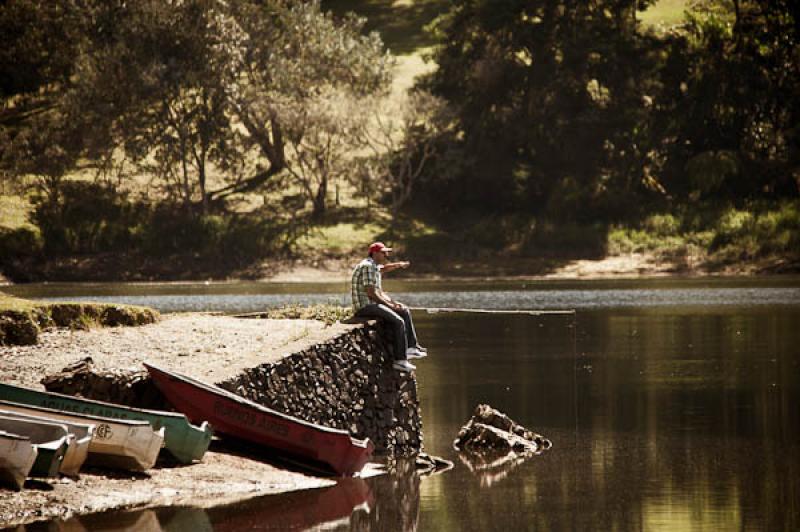 Hombre Pescando