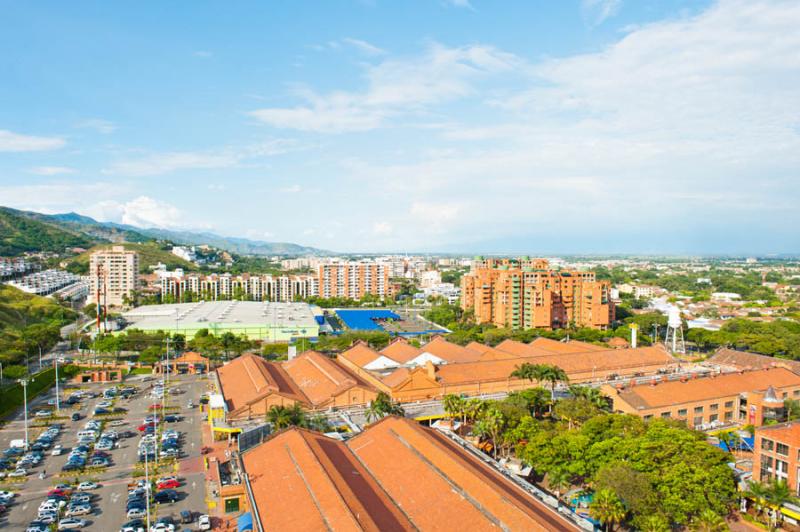 Panoramica de la Ciudad de Cali, Santiago de Cali,...