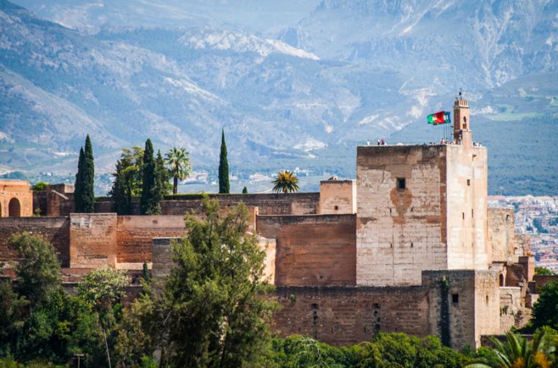 La Alcazaba, Granada, Andalucia, España, Europa