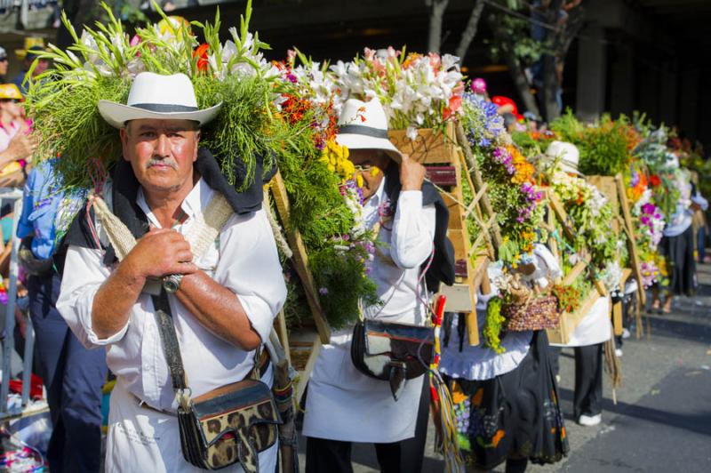 Desfile de Silleteros, Feria de las Flores, Medell...