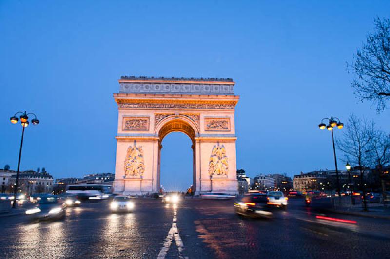 Arco de Triunfo, Paris, Francia, Europa Occidental