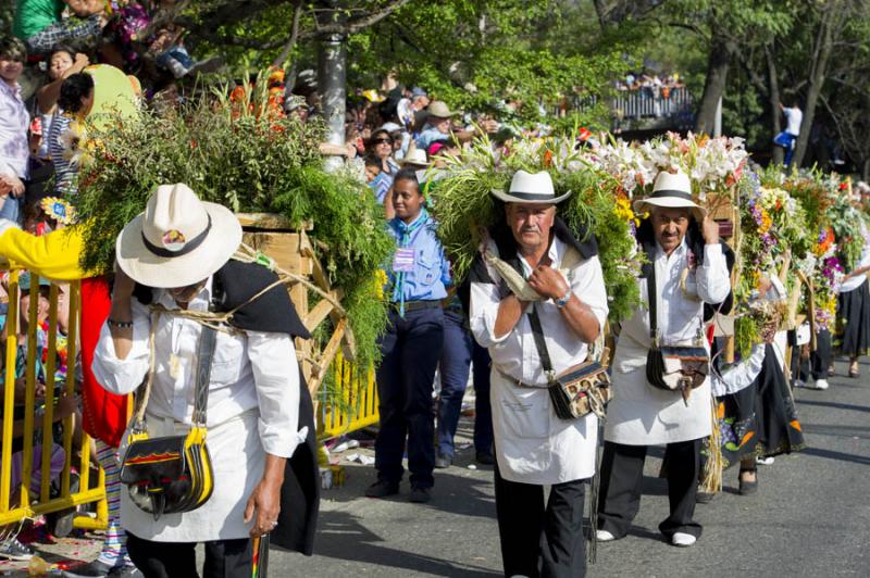 Desfile de Silleteros, Feria de las Flores, Medell...