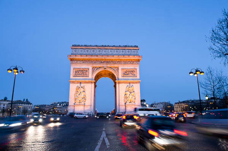 Arco de Triunfo, Paris, Francia, Europa Occidental