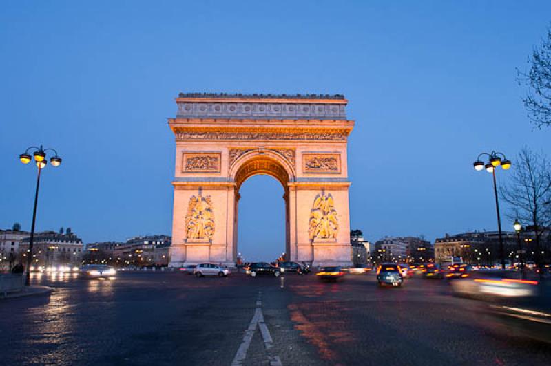 Arco de Triunfo, Paris, Francia, Europa Occidental