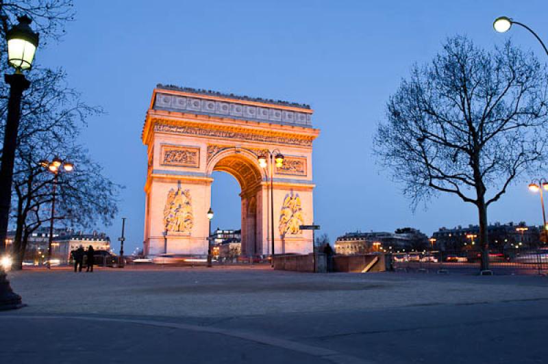 Arco de Triunfo, Paris, Francia, Europa Occidental