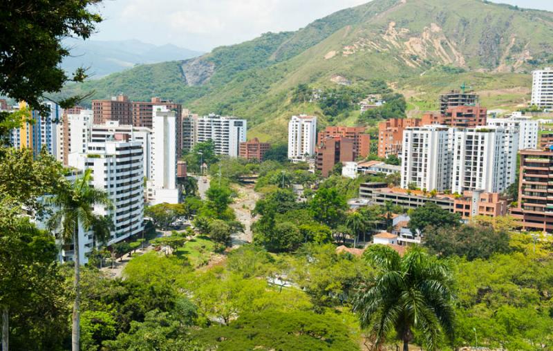 Panoramica de la Ciudad de Cali, Santiago de Cali,...