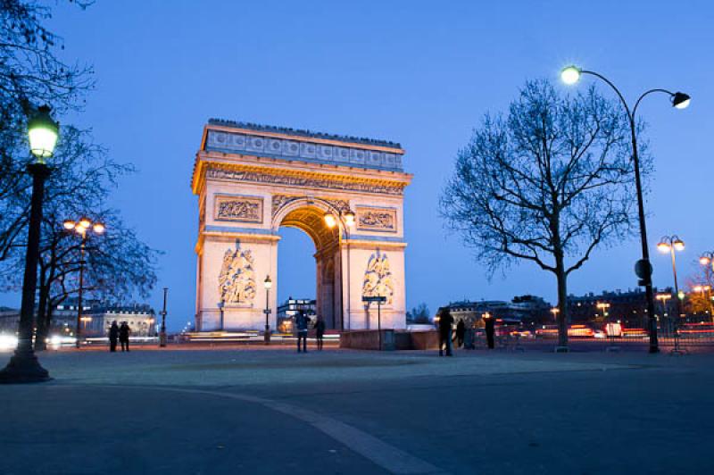 Arco de Triunfo, Paris, Francia, Europa Occidental