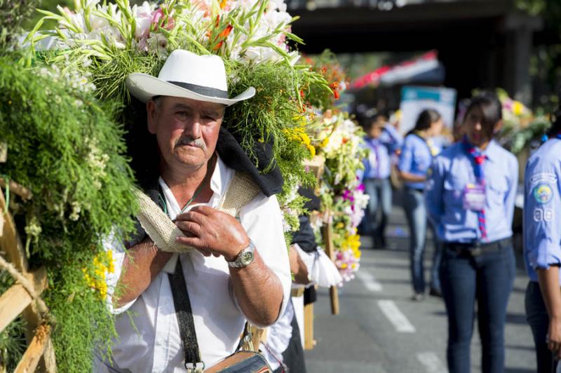 Desfile de Silleteros, Feria de las Flores, Medell...