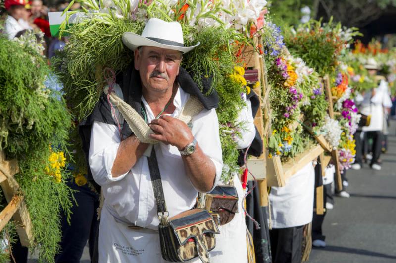 Desfile de Silleteros, Feria de las Flores, Medell...